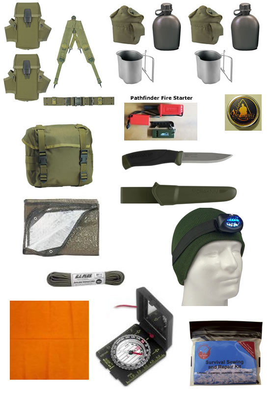 LBE Complete Survival Kit LBE Complete Survival Kit