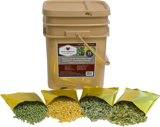 Wise Food Freeze Dried Vegetables Wise Food Freeze Dried Vegetables