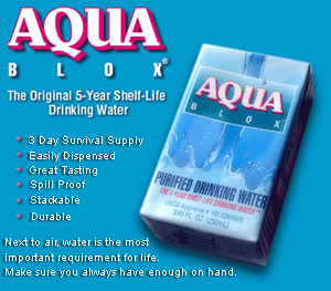 emergency drinking water
