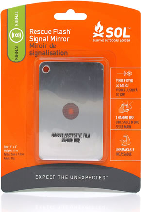 Rescue Flash Signal Mirror