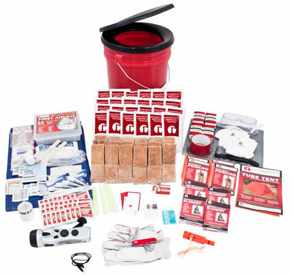 Emergency Bucket Kit for 4 People