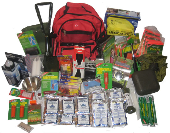 Home Emergency Kit in a Backpack