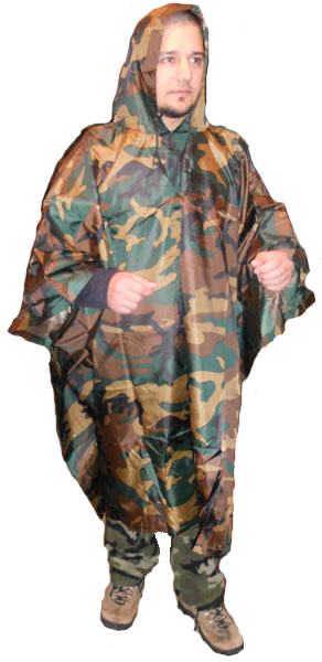 Camo Poncho