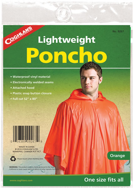 Wet Weather Poncho