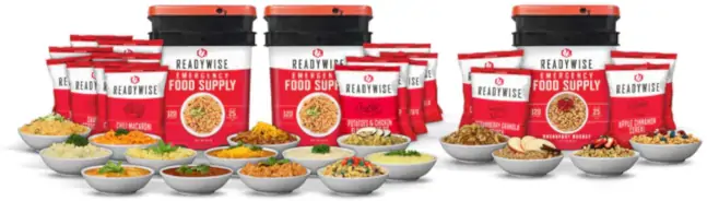 Readywise Survival Food Bucket