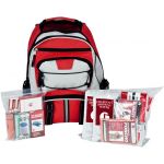 Backpack Survival Items Packaged