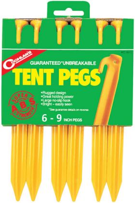 Tent Pegs or Stakes