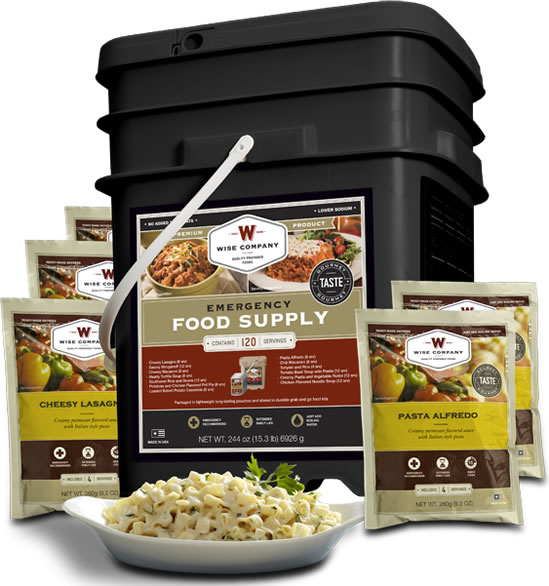 Wise Company Gourmet Meals - 120 Servings