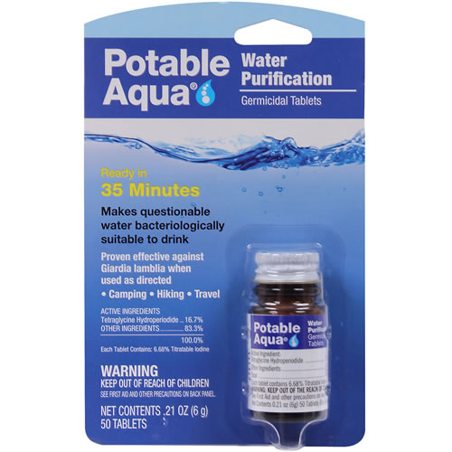 Purification Tablets - Potable Aqua